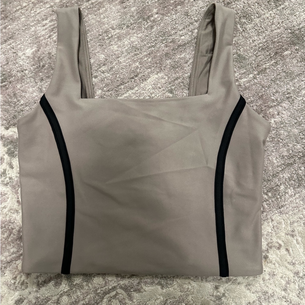 Abercrombie active wear square neck top
